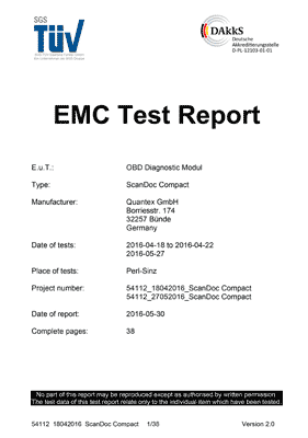 EMC Test Report